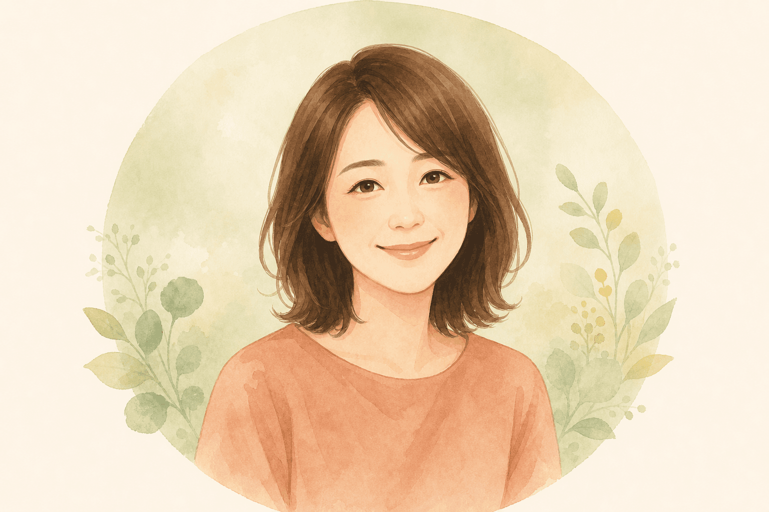 オンラインデスカフェ参加者のイラスト
